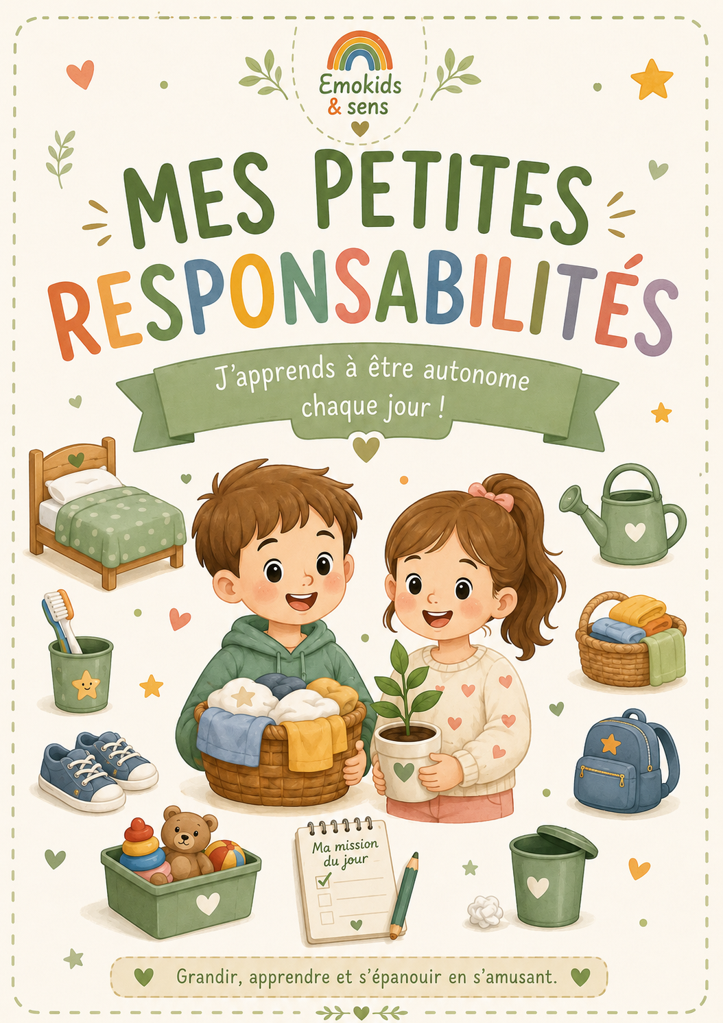 Mes petites responsabilités | Tableau éducatif à scratch