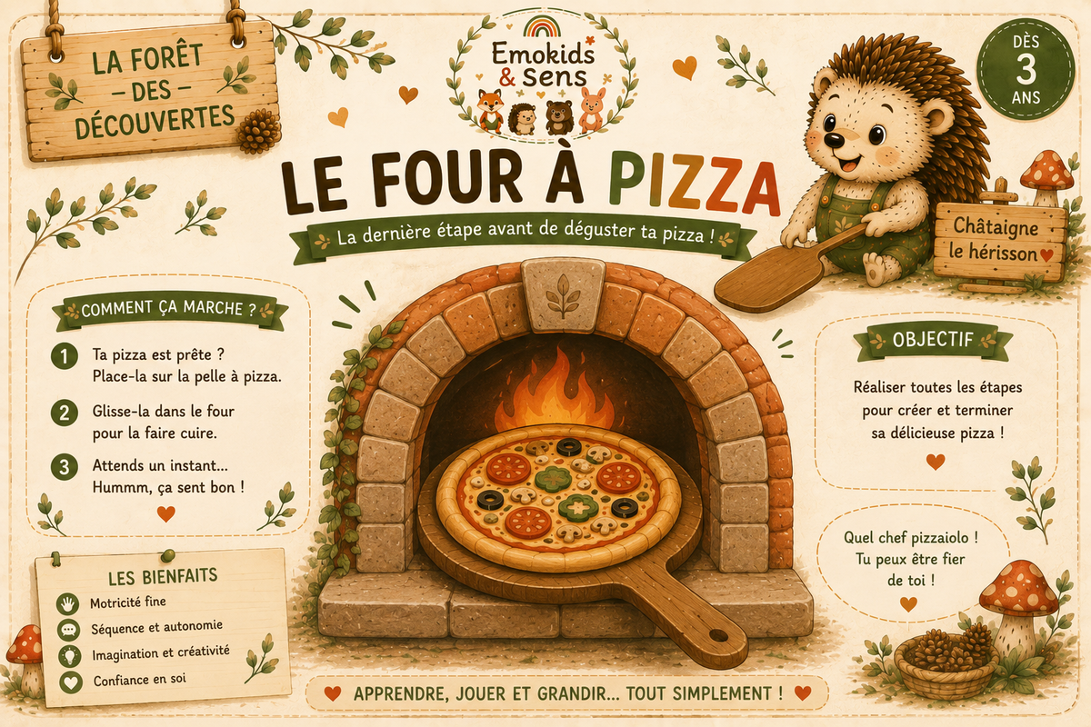 Je prépare ma pizza- jeu éducatif à scratch dès 3 ans-motricité fine et imagination